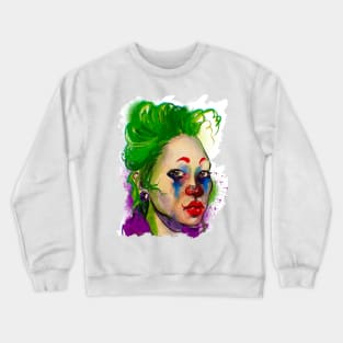 Female joker Crewneck Sweatshirt